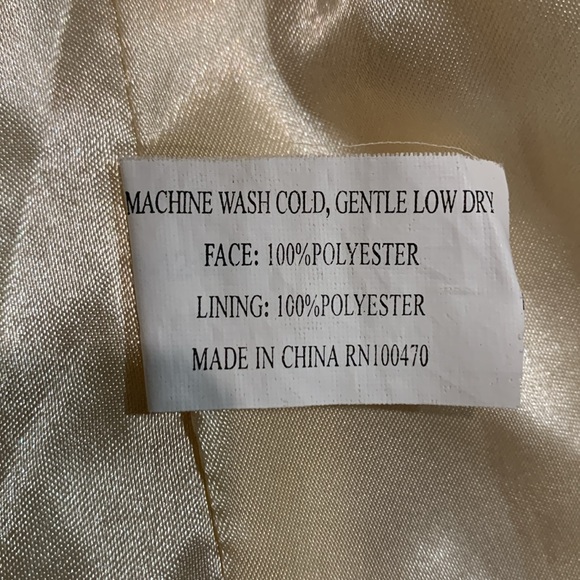 Bunny Dress Coat Baby 9–12 Mo soft fuzzy sweater satin-like Easter Spring dressy - Picture 9 of 16